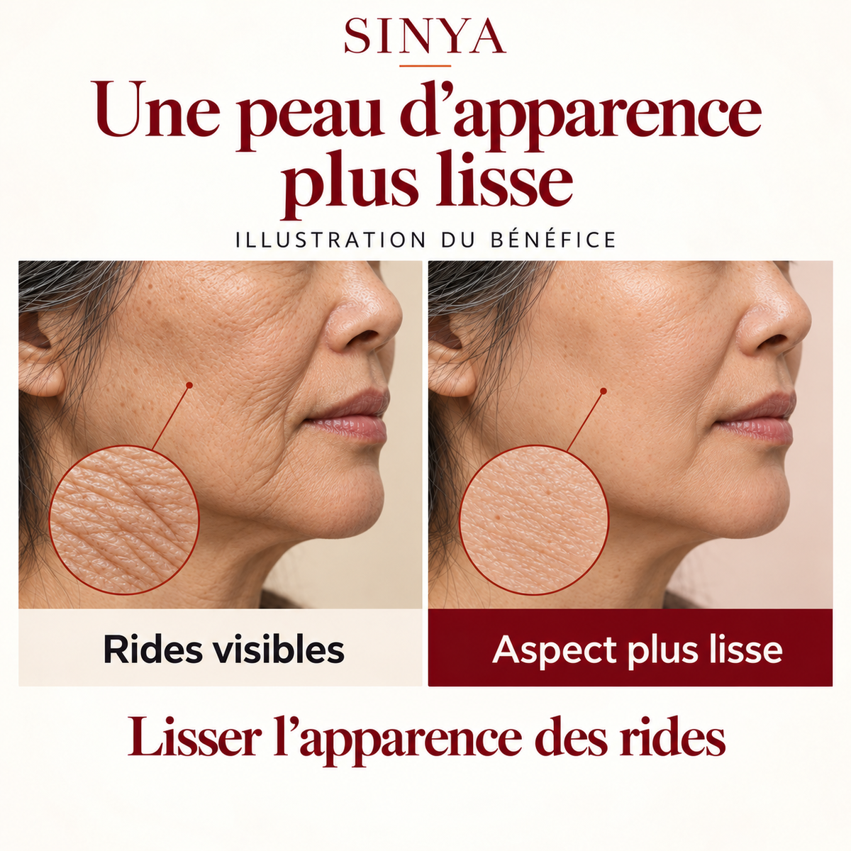 Réduction des rides Sinya Revital