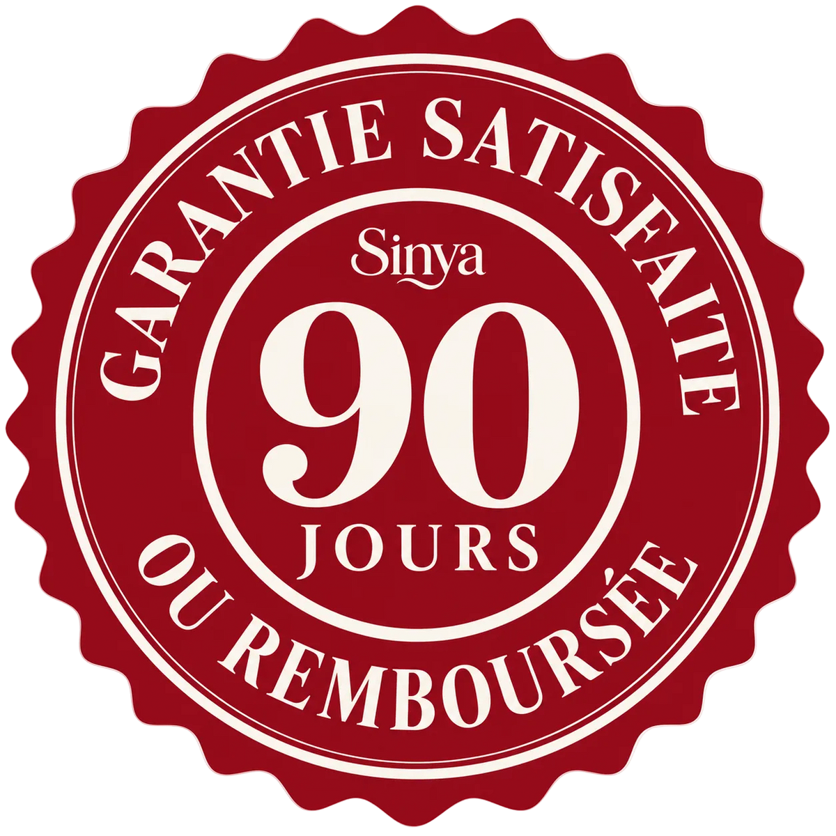 Garantie 90 jours satisfait ou remboursé