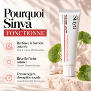 Pourquoi Sinya fonctionne : hydratation, éclat et texture légère